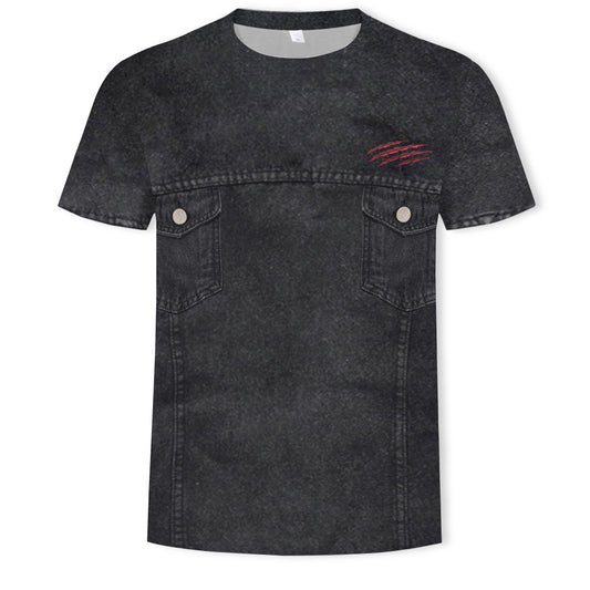 Summer T-shirt 3D Digital Printing Short Sleeve