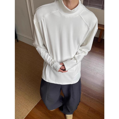 High-neck Long-sleeve Men's Thermal Base Layer