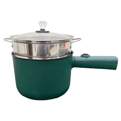 Stainless Steel Double-layer Long Handle Handheld Electric Caldron