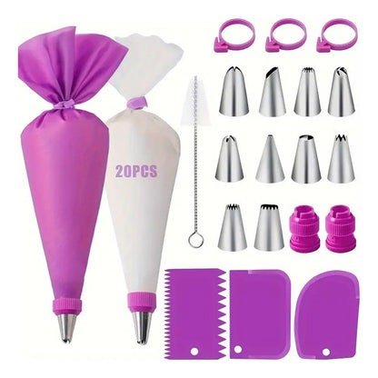 14 Piece Set Cake Decorating Mouth