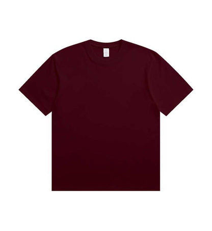 All-matching Round Neck Short Sleeves Loose