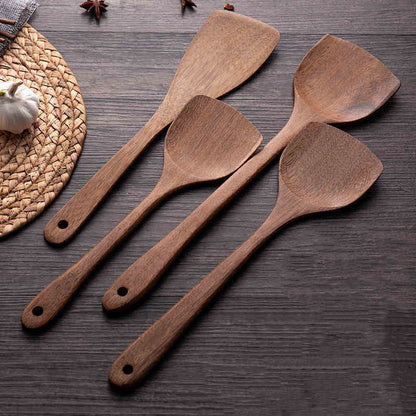 Long Handle Spatula For Non-Stick Pan