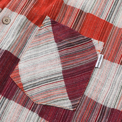 Retro Loose Long Sleeve Shirt Striped Shirt
