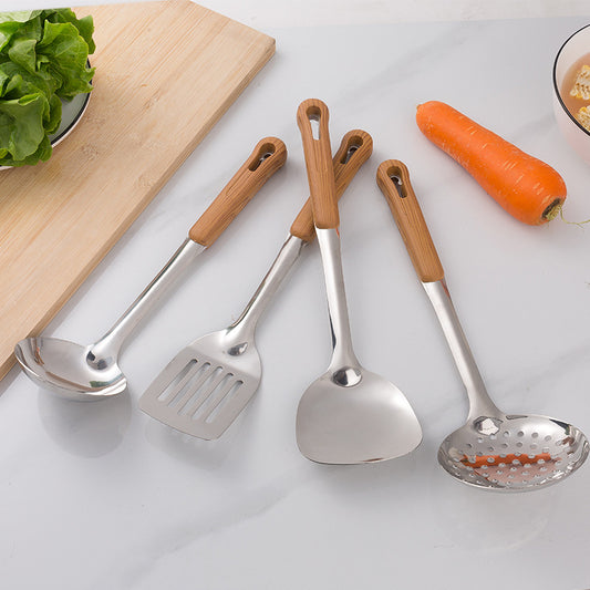 Stainless Steel Spatula And Soup Spoon Kitchen Utensils
