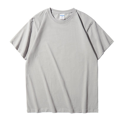 Double Yarn Combed Cotton 210g Blank Light Board T-shirt