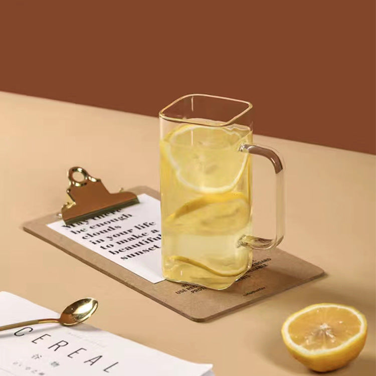 Creative Fashion High Borosilicate Glass Mug