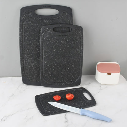 Wheat Straw Cutting Board Double-sided Cutting Board Three-piece Cutting Board