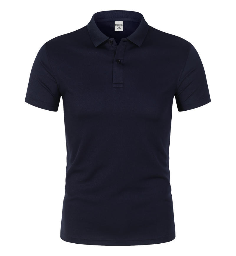 Quick-drying Polo Collar Work Clothes Simple And Comfortable Polo Shirt