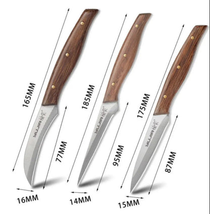 Fruit Platter Food Chef Sharp Carving Knife