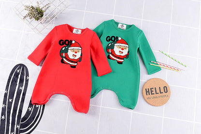 Parent-child Plus Cashmere Round Neck Sweater