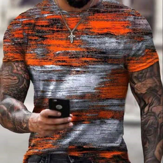 Round Neck Half Sleeve Casual Top