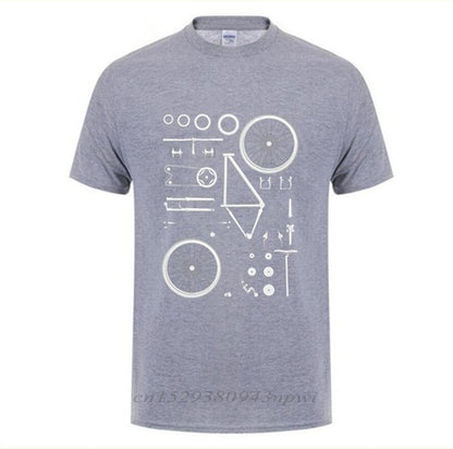 Men And Women's Fashion Casual Print Short-sleeved T-shirt