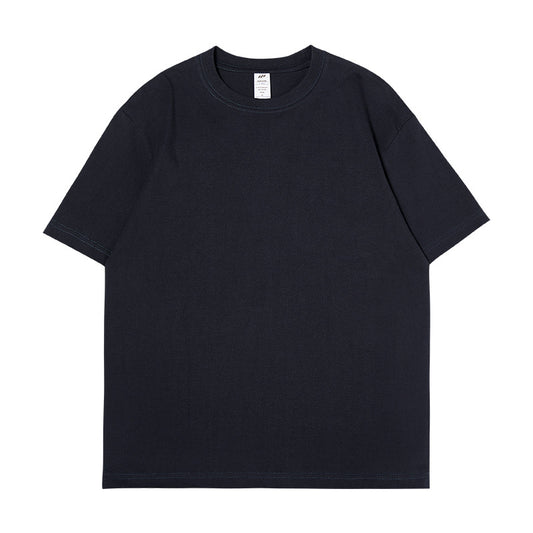 Men's 230g Cotton Knitted Simple Short Sleeve
