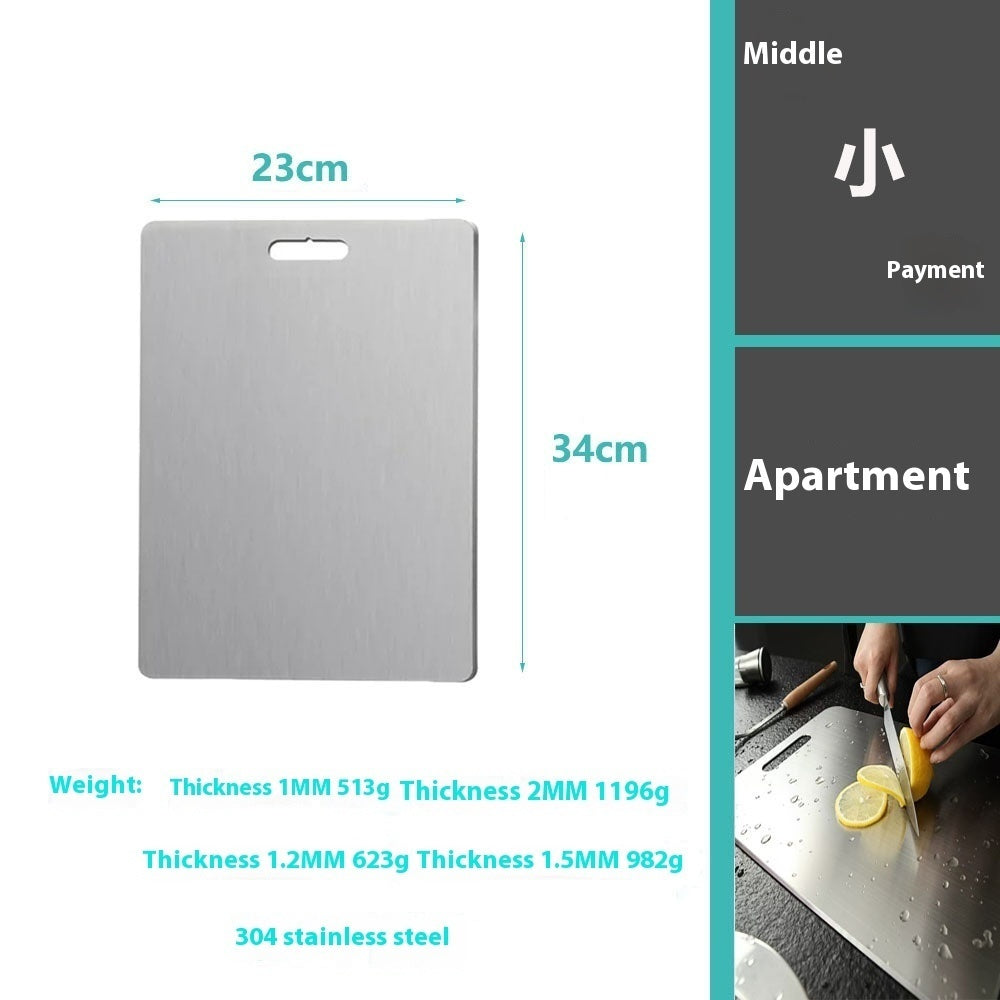 Stainless Steel Cutting Double-sided Kneading Panel Hanging Hole