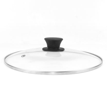 Tempered Glass Stainless Steel Explosion-proof G-shaped Pot Cover