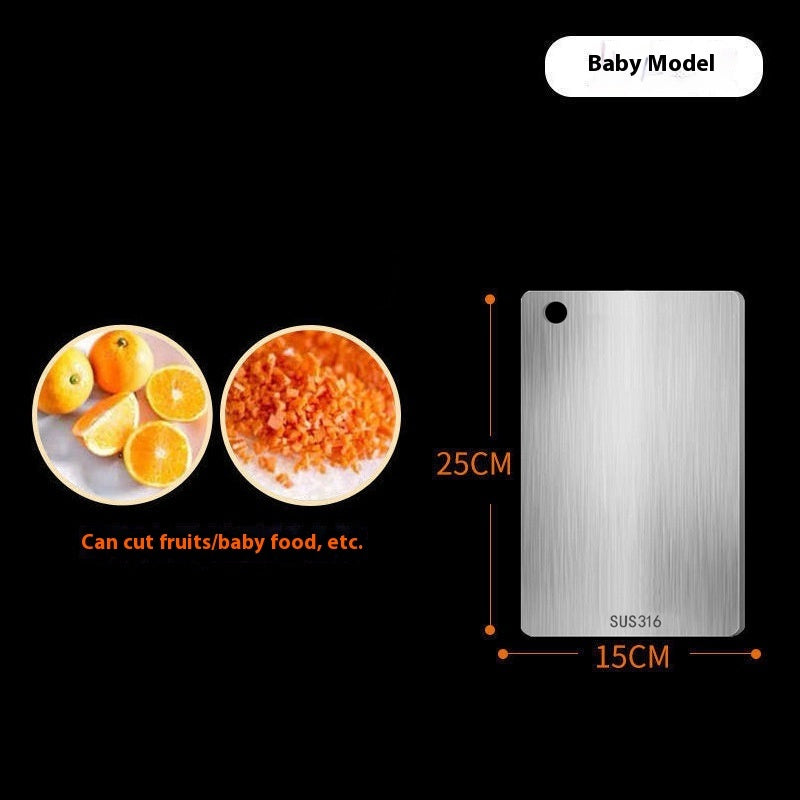 Double-sided Thickened Antibacterial And Mildewproof Household Vegetable Cutting Board
