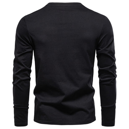 Mens V Neck Slim Fit Base Layer Shirt