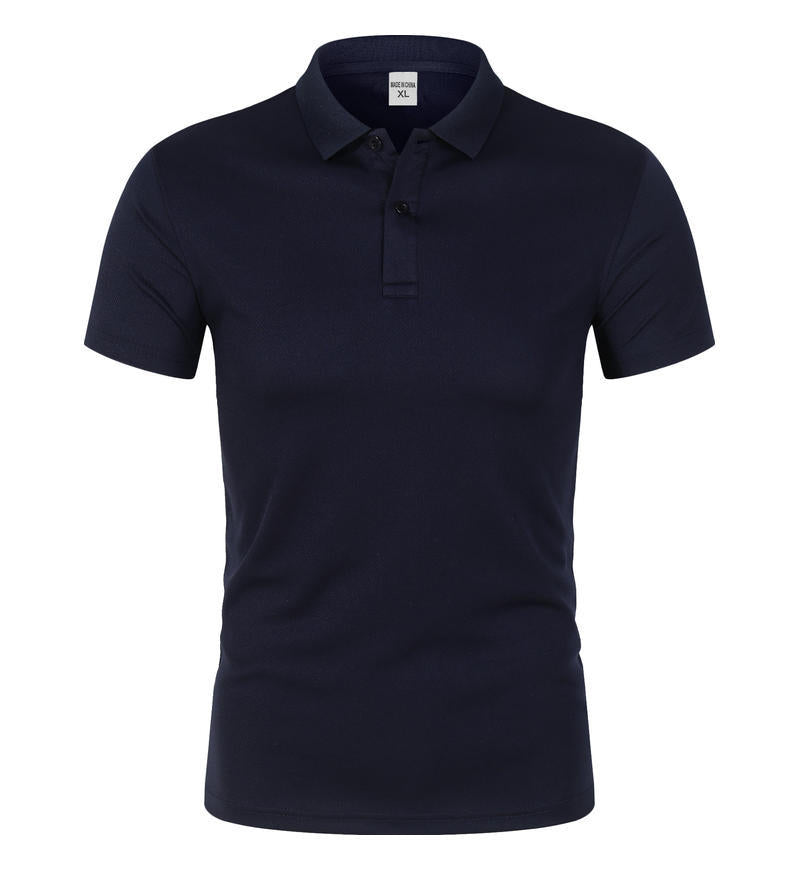 Quick-drying Polo Collar Work Clothes Simple And Comfortable Polo Shirt