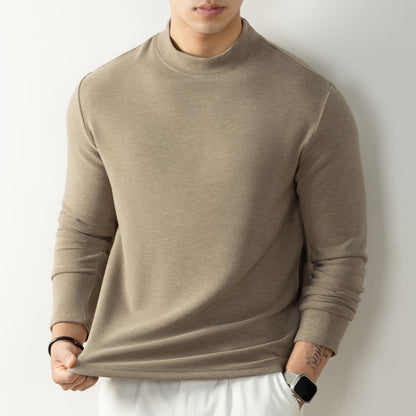 Warm Thickened Slim-fit Long-sleeve Men's Undershirt