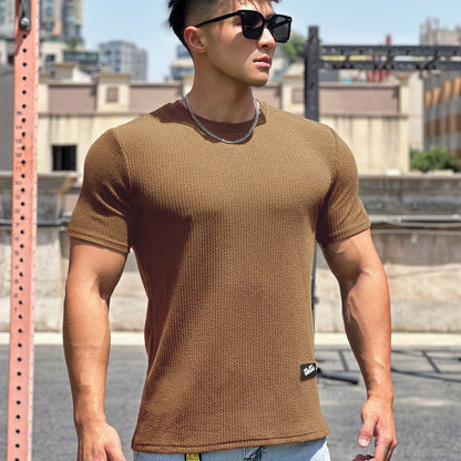 Summer Trendy Men's Short-sleeved T-shirt